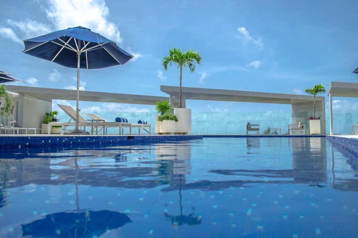 普拉亚卡门1 Rec. | A Pasos De La Playa | Roof C/Vista Al Mar公寓 外观 照片