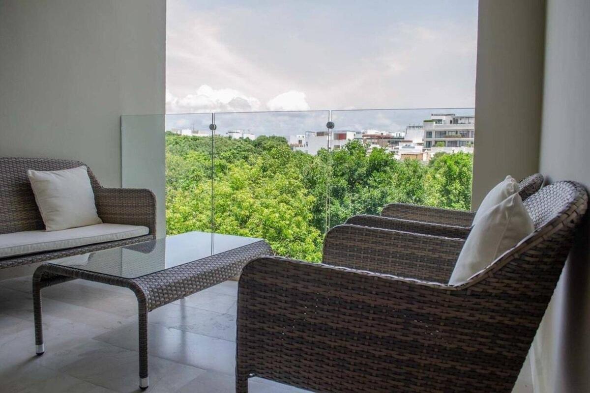 普拉亚卡门1 Rec. | A Pasos De La Playa | Roof C/Vista Al Mar公寓 外观 照片