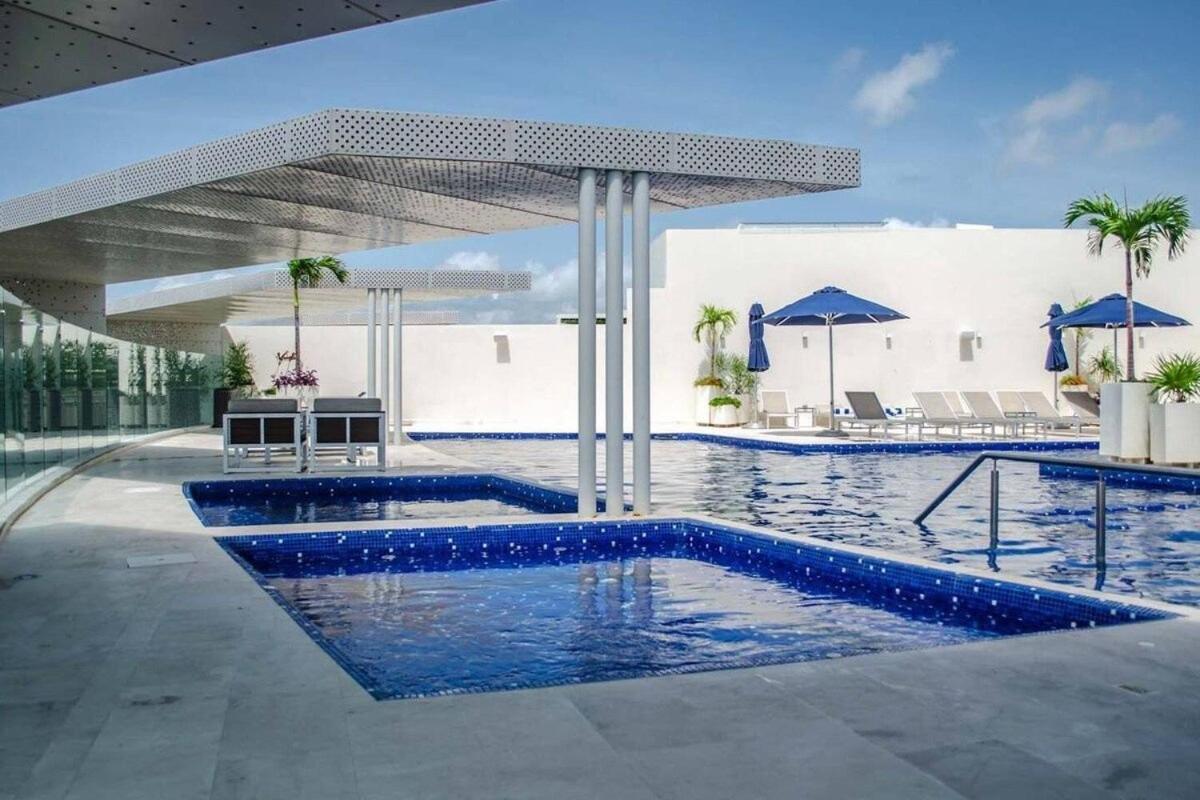 普拉亚卡门1 Rec. | A Pasos De La Playa | Roof C/Vista Al Mar公寓 外观 照片