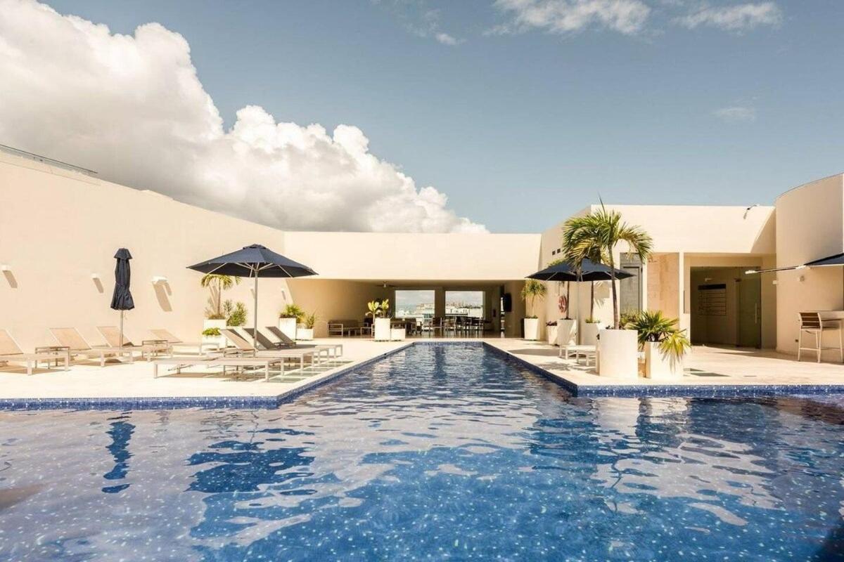 普拉亚卡门1 Rec. | A Pasos De La Playa | Roof C/Vista Al Mar公寓 外观 照片